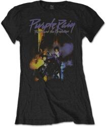 Prince Purple Rain Black L Дамски Риза (<![CDATA[PRINTS01LB03]]>)