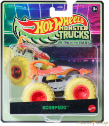 Mattel Monster Trucks - Scorpedo - Sötétben világító autó (JFX24)