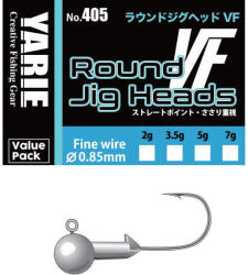 Yarie Jespa JIG FEJ YARIE 405 ROUND VF FINE WIRE 1/0 5.0gr (Y405JH050) - koi-farm