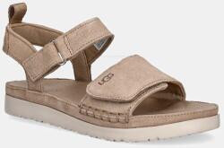 Ugg gyerekszandál velúrból GOLDENSTAR - bézs 36