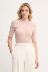 BOSS gyapjú póló - rózsaszín XS