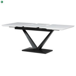 Artium Bővíthető Étkezőasztal 140-180×85 cm, MDF, Fehér. HT-W1630 WT