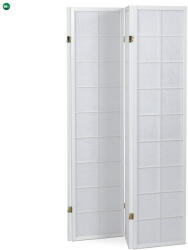  Fehér Tömörfa Paraván. EF-E804 WT - fenyobutor24