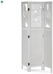  Fehér Fa Paraván. EF-L175 WT - fenyobutor24