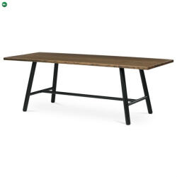  Étkezőasztal 220×90 cm, Dió Furnér. HT-T1822 WAL