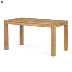 Artium Tömör Tölgy Étkezőasztal 140×80 cm. DS-H140 DUB