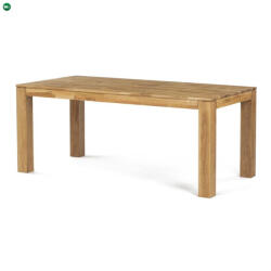 Artium Tömör Tölgy Étkezőasztal 180×90 cm. DS-H180 DUB