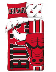 Halantex NBA ágyneműhuzat szett 140x200 cm - Chicago Bulls