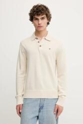 Tommy Hilfiger pamut pulóver - bézs XXL - answear - 25 990 Ft