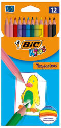 BIC Színes ceruza BIC Kids Tropicolors hatszögletű 12db/készlet (83256611) - mystock