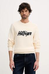 Tommy Hilfiger pamut pulóver - bézs M - answear - 55 890 Ft