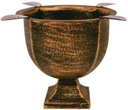 Stinky Eredeti Stinky Cigar nemesacél szivar hamutál 4 szivar számára - kopott arany hatású (CA-ST-4COBL)