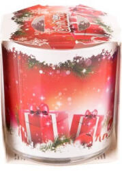  Verona Verona üvegpoharas illatmécses piros ajándék 1 db