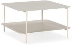 MOME Krémszínű fém dohányzóasztal 70x73 cm Beatrix - MOME
