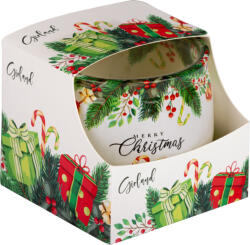 Tea lights Illatmécses üvegpohárban girland 1db