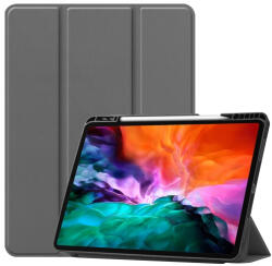  Husă Flip LEATHER Apple iPad Pro 12.9 2022 / 2021 gri