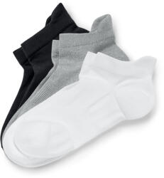 Tchibo - 3 pár sportzokni - nő - méret 35-38 - fekete