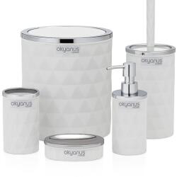 Form Plastic Fürdőszoba szett | Diamond | Fehér (OKY-467-1-B)