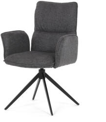  Szürke Szövet Étkezőszék. DCH-D1328 GREY2 (artDCH-D1328-GREY2)