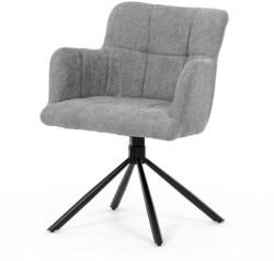  Szürke Szövet Étkezőszék. DCH-T1122 GREY2 (artDCH-T1122-GREY2)