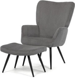 Artium Szürke Kordbársony Relax Fotel. AK-L7285 GREY6 (artAK-L7285-GREY6)