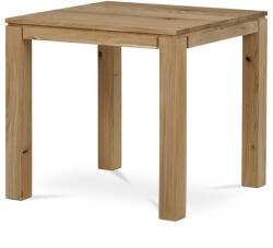  Tömör Tölgy Étkezőasztal 80×80 cm. DS-F080 DUB (artDS-F080-DUB)