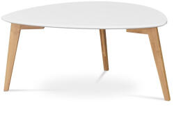 Artium Dohányzóasztal 85 × 48 × 41 cm, MDF, fehér AF-1182 WT (artAF-1182-WT)