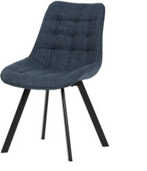  Étkezőszék kék szövettel. HC-465 BLUE2 (artHC-465-BLUE2)