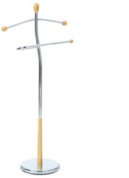 Artium 82646 Natúr színű szobainas, tömör fa és krómozott fém. Teherbírás 5 kg (art82646-NAT)