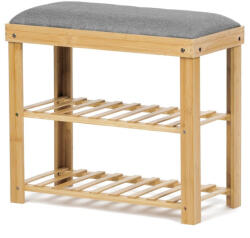  Natúr Bambusz Cipős, Szürke Színben DR-N1010 GREY2 (artDR-N1010-GREY2)