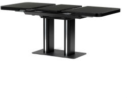  Bővíthető Étkezőasztal 120-160×80 cm, MDF, Fekete. HT-D1926 BK (artHT-D1926-BK)