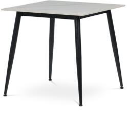  Étkezőasztal 80×80 cm, Kerámia Márvány Lappal. HT-398M WT (artHT-398M-WT)