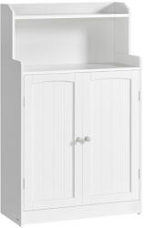  Fehér Fürdőszobai Szekrény 60×30×100 cm, MDF. AUK-E1177 WT (artAUK-E1177-WT)