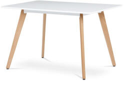 Étkezőasztal 120×80 cm, MDF, Fehér. DT-313 WT (artDT-313-WT)