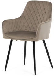  Bézs Bársony Étkezőszék. DCH-215 CAP4 (artDCH-215-CAP4)