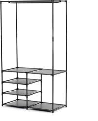  Fekete Fém Ruhafogas. GD-172 BK (artGD-172-BK)