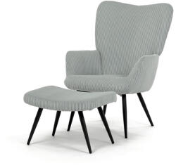  Kék Kordbársony Relax Fotel. AK-L7285 BLUE6 (artAK-L7285-BLUE6)