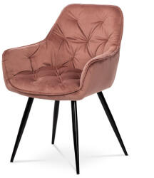 Artium Rózsaszín Bársony Étkezőszék. DCH-421 PINK4 (artDCH-421-PINK4)