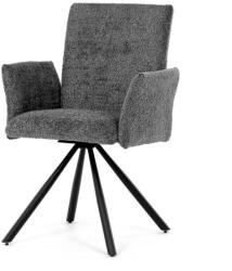  Szürke Bouclé Étkezőszék. DCH-W1117 GREY2 (artDCH-W1117-GREY2)