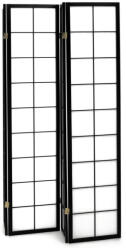 Fekete Tömörfa Paraván. EF-E804 BK (artEF-E804-BK)