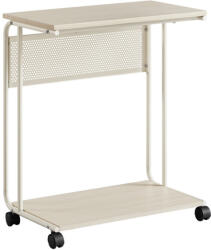  Tárolóasztal 55×32 cm, MDF, Fehérített Tölgy. AKF-E1012 CRM (artAKF-E1012-CRM)