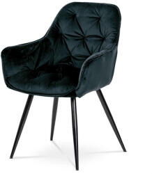  Kék Bársony Étkezőszék. DCH-421 BK4 (artDCH-421-BK4)