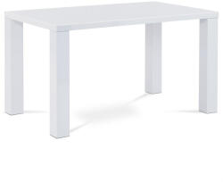  Modern Étkezőasztal Magasfényű Fehér Színben At-3007 (artAT-3007-WT)