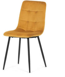  Sárga Bársony Étkezőszék. CT-281 YEL4 (artCT-281-YEL4)