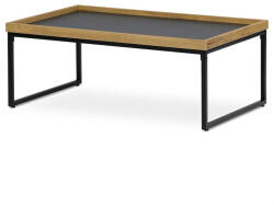 Artium Dohányzóasztal 100 × 60 × 39 cm, MDF, tölgy CT-611 OAK (artCT-611-OAK)