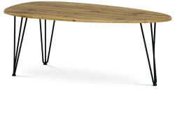  Dohányzóasztal 120×67 cm, MDF, Vad Tölgy. AF-3014 OAK (artAF-3014-OAK)