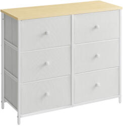 Artium Fehér Fém Komód 80×30×71 cm. AUK-E1032 WT (artAUK-E1032-WT)