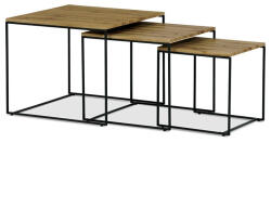  Dohányzóasztal 60×60 cm, MDF, Vad Tölgy. AF-3008 OAK (artAF-3008-OAK)