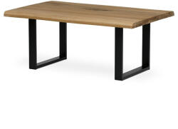  Dohányzóasztal 110x70cm, tömörfa, tölgyfa, KS-F110U DUB (artKS-F110U-DUB)