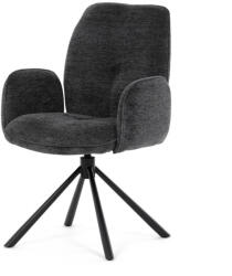  Fekete Szövet Étkezőszék. DCH-D1330 BK2 (artDCH-D1330-BK2)